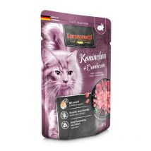 Leonardo Menú de Conejo y Arándanos Sobres para Gatos - 16 unidades x 85 gr