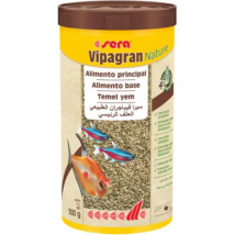 Sera Vipagran Nature - Alimento Granulado Blanco para Peces Agua Dulce