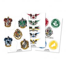 Half Moon Bay Harry Potter Hojas de Pegatinas House Pride Oficial Coleccionables