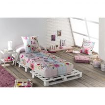 JVR - Edredón Ajustable modelo COOKIE - Tejido 100% Algodón - Estampado digital - Cama 80/90/105/135/150 - Fabricado en España