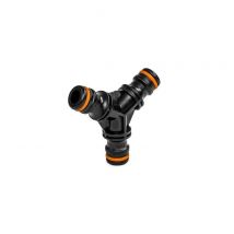 Bradas ECO-PWB2210L pipe coupling for drip irrigation system, made in Poland, durable construction, 1 piece for reliable irrigation use, ideal for efficient watering and compatible with drip