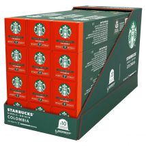 STARBUCKS by NESPRESSO - Single-Origin Colombia - Tueste Medio, intensidad 7 - 12x10caps (120 cápsulas)