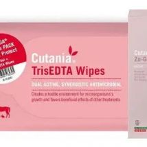 Cutania Zn Clean + Protect Pack Toallitas + Gel  Pack dermatológico de Toallitas Cutania TrisEDTA + Cutania Zn-Gel para perros, gatos, pequeños animales y caballos