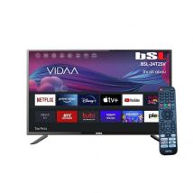 BSL-24T2SV VIDAA SMART TV 24 Pulgadas | WIFI | RJ45 | Resolución FULL HD 1920x1080p | USB | DVBT2/S2/C | Youtube, Netflix, Disney +, Dazn, Prime | HDMI