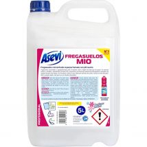ASEVI Fregasuelos Perfumado Concentrado MIO, Envase Profesional 5L - Fragancia Duradera, Aroma Floral, Limpiasuelos Con pH Neutro, Para Todo Tipo de Suelos, Incluso Superficies Delicadas
