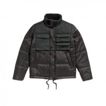Chaqueta Plumífero Attac Utility Pm, Marca G-Star, Color Negro DK, Variedad de Tallas, Para Hombre