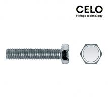 Tornillo Métrico Hexagonal Zincado Celo 6x30 Ref 933 - Caja 250 Unidades