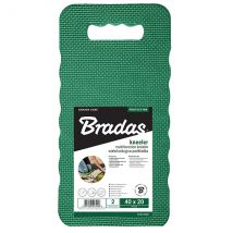 Rodillera Bradas 40x20x2 cm, protección para rodillas en superficies duras, aísla de superficies frías y húmedas, ideal para jardinería y construcción