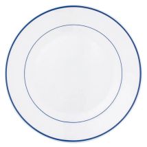 Arcoroc Set 6 Platos Postre Opal Rest. F/Azul 19,5CM Francia