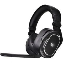 Thermaltake ARGENT H5 RGB Auriculares Inalámbricos Diadema Juego Negro