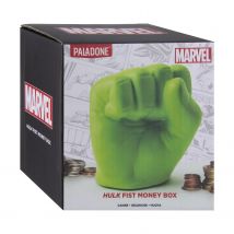 Paladone Marvel Hulk Fist - Hucha para dinero, color verde, talla única
