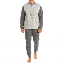 Kisses and Love-Pijama Hombre Invierno Afelpado KL30202
