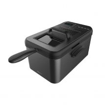 Cecotec Freidora con aceite Freidora De Aceite Cleanfry Luxury 3000 Dark