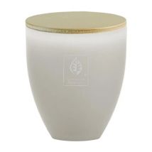 Vela perfumada Giardino Benessere Almizcle Blanco aroma almizclado suave y elegante crea ambientes relajantes larga duración formato 100 g