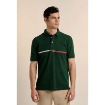 Polo Valecuatro clásico bandera verde intenso