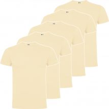 PACK 5 | Camiseta Algodón Premium | Manga Corta | Roly