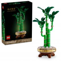 LEGO 10344 Botanical Bambú de la Suerte, Planta Artificial de Interior, Decoración del Hogar y Oficina, Maqueta para Construir para Adultos, Regalo para Mujeres, Esposas y Pareja, Colección Botánica