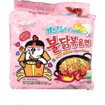 Samyang Carbo Buldak Bokkum Ramen Hot Spicy Chicken Flavor 130g*5
