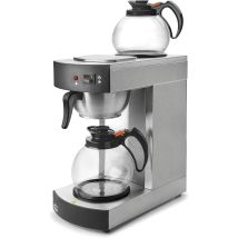 Lacor - 69272 - Cafetera Eletrica Con 2 Jarras 2100w 1,8Litros - Gris
