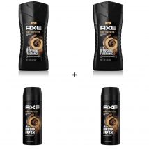Axe Pack Dark Temptation Gel de Ducha 2x250ml + Desodorante Spray 2x150ml