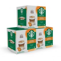 STARBUCKS by NESCAFÉ Dolce Gusto - Caramel Macchiato - Sabor a caramelo 9x12caps (108 cápsulas)