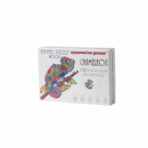 Juegos de aguamarina Animal Wood Puzzle Camaleón, Multicolor, 30 X 30 Centímetros (Camaleón-112)