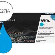 Toner Hp 650a Liderpapel Laserjet Cp 5520 / 5525 Cian 15.000 Pag