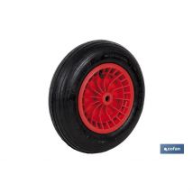 Rueda Cofan para Carretilla de Obra con Rodamiento ABS Neumática 140 Kg