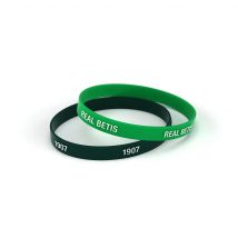Real Betis Balompié Pulsera Oficial de Silicona – Tallas para Hombre, Mujer y Niño – Regalo ideal para Fans del Betis