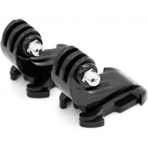 FGNS  (2und)Adaptador de Montaje en Superficie Vertical Buckle，Superficie Vertical J-Gancho Hebilla para GoPro Hero, SJCAM, Xiaoyi y otro  cámaras De Acción mas,(Cascos de Ciclismo, Correa de