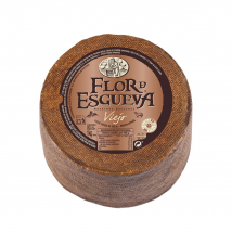 Queso Curado Flor Esgueva ENTERO 1kilo（Dado que el producto está cortado a mano, puede haber algunos errores en el peso. Por favor, comprenda.）