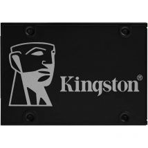 Kingston Technology KC600 SSD 2.5" 1TB SATA3 - Máxima Capacidad, Alta Velocidad de Transferencia de Datos y Cifrado de Hardware AES de 256 Bits