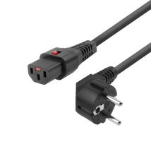 Cable de alimentación Schuko CEE 7/7 macho