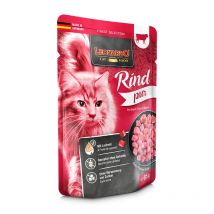 Leonardo Puro Ternera para Gatos Sobres para Gatos - 16 unidades x 85 gr