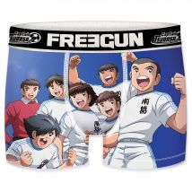 Freegun Calzoncillo Bóxer Oliver y Benji Equipo de Fútbol Microfibra Multicolor