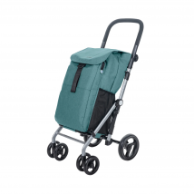 Carlett Carro de la compra plegable 4 ruedas con freno Classic Duo