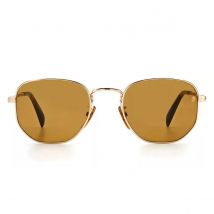 David Beckham-Gafas de sol Hexagonales de Metal 1040S para Hombre