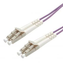 Roline fo cable 50/125µ. om4. lc/lc. violet. 2.0m