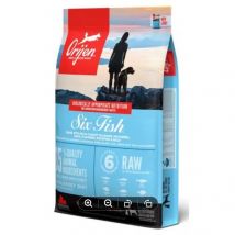 Orijen Pienso Orgánico para Perros Adultos de Seis Pescados 11.4 Kg