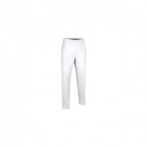 Pantalón Largo Frontenis Unisex Valento Court Económico en color blanco-PAVACOUBL VALENTO