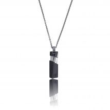 Time Force Conjunto de cadena y colgante TS5113CS