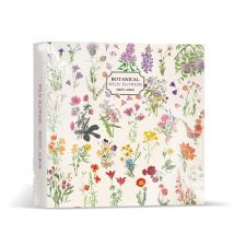 Álbum fotos Botanical Wild Flowers - Álbum flores 10x15cm con 200 bolsillos - Álbum de tapa dura 22,5x22 cm