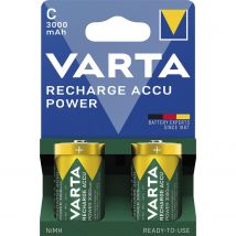 Varta VARTA Recharge Accu Power C 3000 mAh Blister 2 Bebé (C)-Akku Alcalino-Manganeso 1.5V 2 St.