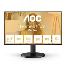 AOC 24B3HA2 - Monitor FHD de 24 Pulgadas, IPS, 100 Hz, 1 ms, Bisel Ultrafino, FlickerFree, Adaptive Sync (1920 x 1080 250 CD/m HDMI 1.4 / DP 1.4)