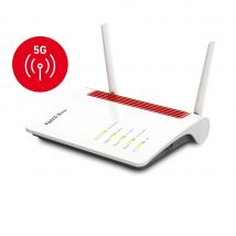 Fritz!box 6850 5g wireless router gigabit ethernet dual band (2.4 ghz / 5 ghz) black, red, white