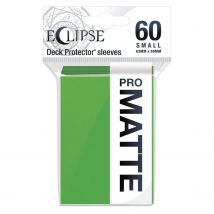 Fundas pequeñas 62mm x 89mm eclipse verde mate (60 fundas) ultra pro.