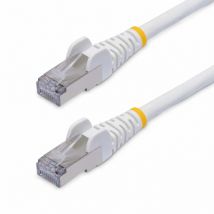 StarTech.com - Cable de Red Ethernet CAT8 Blanco de 2m - Snagless - sin Pestillo - 25G/40G - 2000MHz - PoE++ 100W - 26AWG - S/FT NLWH-2M-CAT8-PATCH