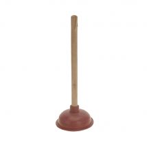 Benson Desatascador Clasico Mango de Madera 40cm - Efectivo Desatascador
