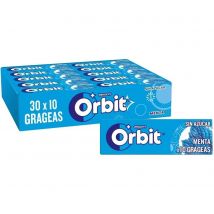 Orbit Chicles Sin Azúcar Sabor Menta (30 x 10 chicles)