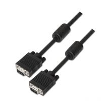 Nanocable Cable SVGA Macho-Macho HDB15 Con Ferrita 1m | Alta Calidad